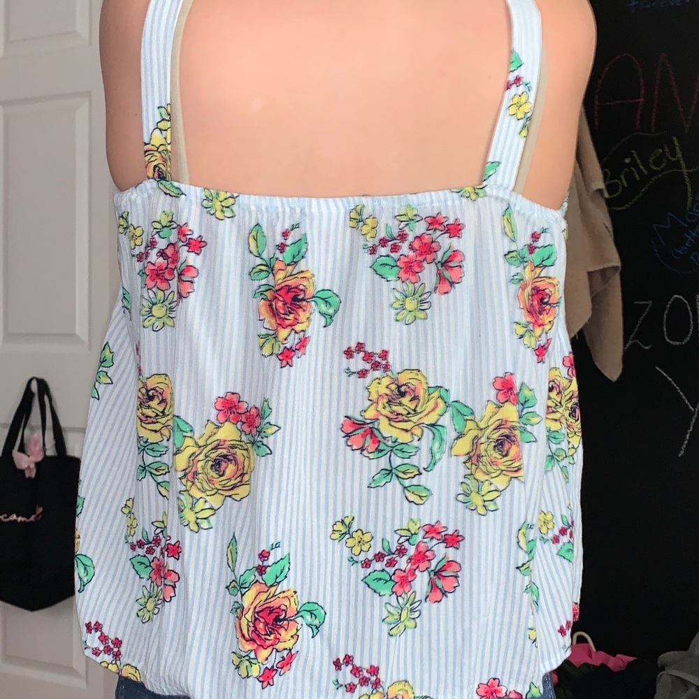 Kids floral blouse - Picture 2 of 2
